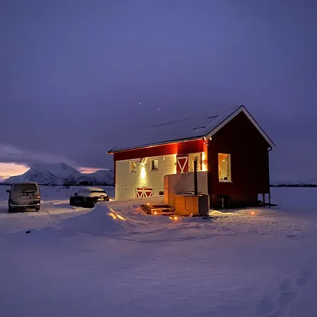 Unique Barnhouse In Amazing Gimsoy In Lofoten Saupstad  Buitenkant foto